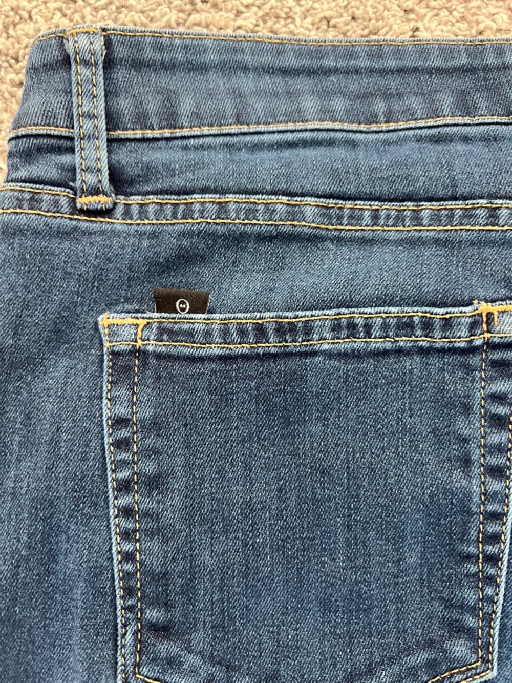 Ström Women’s Nio High Rise Skinny Jeans in Storm Wash Blue - Size 29 - Picture 3 of 16
